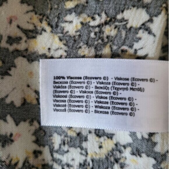 GARCIA DE LA CRUZ Ditsy Floral Midi Dress Sz XL NEW - Picture 14 of 16